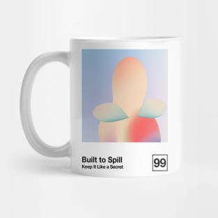 Keep It Like A Secret / Minimalist Style Graphic Artwork Design Mug